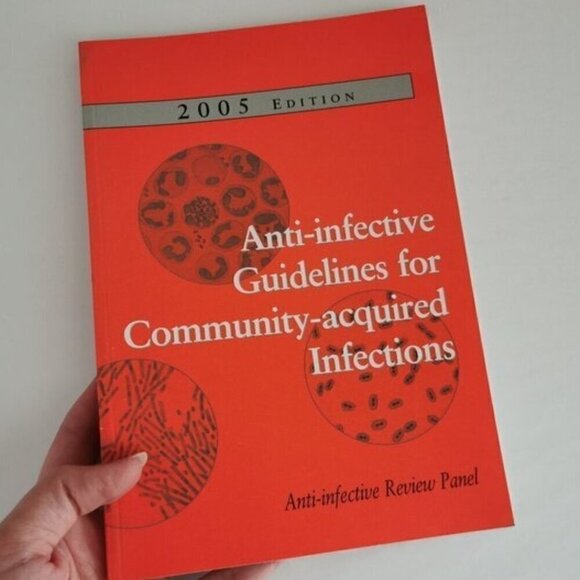 2005 Anti-Infective Guidelines Book Doctor Pharmacist Reference Medical Infect - Picture 1 of 9